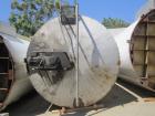 Used-Tank, 10,000 Gallons, Stainless Steel.  Unit is jacketed on bottom and is insulated. Tank measures 116