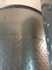 Used Ripley Wine Fermentation Tank. 6,800 gallon capacity (26,000 liter). All 304 stainless steel construction. Measures 10' diameter x 12' high side wall. Sloped bottom, 3