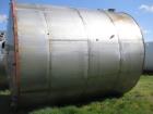 Used-15,000 Gallon Vertical Stainless Steel Tank