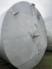 Used-Stainless Steel Tank, Approximately 12,500 Gallon