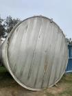 Used-Stainless Steel Tank, Approximately 12,500 Gallon