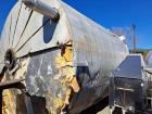 Used-Insulated Stainless Steel Tank, 12,500 Gallon