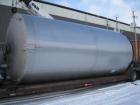 Used-15,000 Gallon Stainless Steel Tank, approximately 10'6