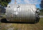 Used- 9,500 Gallon Stainless Steel Storage Tank