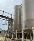 Used-15,000 Gallon Stainless Steel Storage Tank
