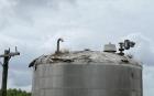 Used-15,000 Gallon Stainless Steel Storage Tank