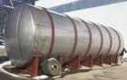 Used- Horizontal T304 Stainless Steel Tank