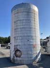 Used-Approximately 16,900 Gallon Vertical Stainless Steel Tank