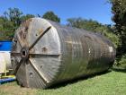 Used-Approximately 21,500 Gallon Vertical Stainless Steel Tank