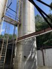 Used Approximately 35,000 Gallon 304 Stainless Steel Tank