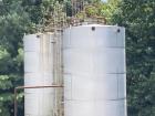 Used Approximately 35,000 Gallon 304 Stainless Steel Tank