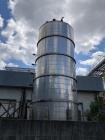 Used-Caslae Industries 25,000 Gallon 316L SS Vertical Tank