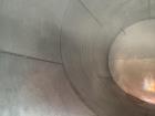 Used-Approximately 8000 Gallon Vertical Stainless Steel Tank