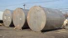 Used-10,000 Gallon, T316 Stainless Steel, Storage Tank. Approximately 11' diameter x 16' high straight side plus approximate...