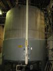 Used-Approximately 8,600 Gallon, 316 Stainless Steel, Vertical Tank. Approximately 11' diameter x 183