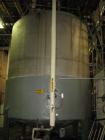 Used Approximately 8,600 Gallon, 316 Stainless Steel, Vertical Tank. Approximately 11' diameter x 183