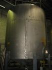 Used-Approximately 8,600 Gallon, 316 Stainless Steel, Vertical Tank. Approximately 11' diameter x 183