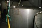 Used- 12,000 Gallon Capacity Sugar Tank, stainless steel contacts, 12' diameter x 15' straight side, flat top and bottom, 18...