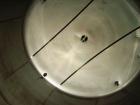 Used-7,500 Gallon Stainless Steel Mix Tank. 10' diameter x 11'6