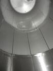 Used 20,000 Gallon Jacketed Silo, mild steel exterior and stainless steel interior. Jacket coils are located in the bottom 1/3 of the tank. 7 1/2 hp, 240/480V, 60 hz. Agitator mounted at bottom side ...