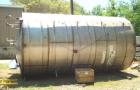 Used 15,000 Gallon Vertical 316 Stainless Steel Storage Tank. 136