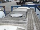 Used 6600 Gallon Single Compartment Insulated ISO Tank Container. 316 stainless steel tank, horizontal. Approximately 7'7