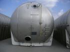 Unused-Tank, 55,968 gallon 304 SS Horizontal on carbon steel cradle frame. Flat horizontal bottom, dished heads. 1/8