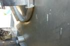 Used 12,000 Gallon Stainless Steel Tank. 316 stainless steel, horizontal. 10' diameter x 20'. 1' peak ends, 22' long x 11' high. 20'' oval front manway. 24