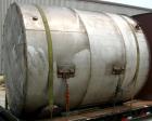 Used Tank, Approximate 6950 Gallon, 304 Stainless Steel, Vertical. Approximate 120
