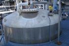 Used: Feldmeier tank, 6000 gallon, 316L stainless steel, vertical. 108