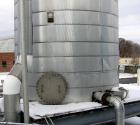 Used: Hammond Iron Works Tank, 15,000 gallon, 316 stainless steel, 11' diameter x 21' high, vertical.  Cone top and flat bottom. Insulated.  This tank has an API rating for outside storage.  MFRS. A....