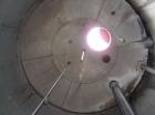 Used: Hammond Iron Works Tank, 15,000 gallon, 316 stainless steel, 11' diameter x 21' high, vertical.  Cone top and flat bot...