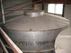 Used- Westeel 25,608 Gallon (96,800 Liter) 304 Stainless Steel Storage Tank. Vertical Design. Approx. 12' Diameter x 31'6