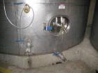 Used Westeel 25,608 Gallon (96,800 Liter) 304 Stainless Steel Storage Tank. Vertical Design. Approx. 12' Diameter x 31'6