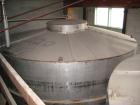 Used Westeel 25,608 Gallon (96,800 Liter) 304 Stainless Steel Storage Tank. Vertical Design. Approx. 12' Diameter x 31'6