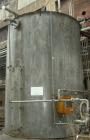 Used: Tank, approximately 12,000 gallon, stainless steel, vertical top mounted Lightnin agitator. (Service tank CP46, ammonia sulphate.)