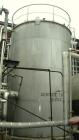 Used: Steel tank and Fabricators tank, 15,000 gallon, 316 L. 1/4