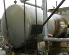 Used: Nitric acid tank, approximately 8,000 gallon, 304 dished heads, horizontal, on carbon steel saddles. (LTV tank MSDS #51322)