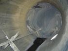 Used Industrial Air Inc Tank, 7,000 gallon, 304 stainless steel, vertical. Approximately 104
