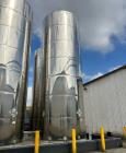304 Stainless Steel Vertical Herpasur SA Storage Tank, 29,062 gallon