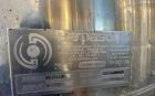 304 Stainless Steel Vertical Herpasur SA Storage Tank, 29,062 gallon