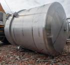 Used 6,800 Gallon ICCNW 304 SS Mix Tank – 4-Blade Agitator, Load Cells, 5 HP Drive