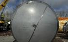 Used ICCNW 304 Stainless Steel Mixing Tank, 6,800 Gal. Single wall