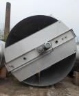 Used ICCNW 6,800 Gallon 304 SS Mix Tank – Single-Wall, 5 HP Agitator, Load Cells (TK 235)