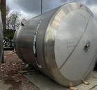 Used 6,800 Gallon 304 SS Mix Tank by ICCNW – Single-Wall, 5 HP Agitator, Load Cells (TK 213)