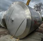 Used 6,800 Gallon 304 SS Mix Tank by ICCNW – Single-Wall, 5 HP Agitator, Load Cells (TK 213)