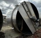 Used 6,800 Gallon 304 SS Mix Tank by ICCNW – Single-Wall, 5 HP Agitator, Load Cells (TK 213)