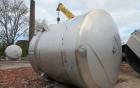 Used ICCNW 6,800 Gallon 304 SS Mixing Tank – Single-Wall, 5 HP Agitator, Load Cells (TK 215)
