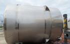 Used ICCNW 6,800 Gallon 304 SS Mixing Tank – Single-Wall, 5 HP Agitator, Load Cells (TK 215)