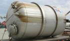 Used Northland Stainless pressure tank, 6500 gallon, 316 stainless steel, vertical. 107 3/8